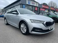 Begagnad Skoda Octavia SE Technology 110 HK (80 kW) 2022 Silver Kombi