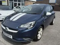 Used Vauxhall Corsa 70 HP (51 kW) 2015 Blue Hatchback