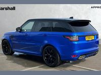 Used Land Rover Range Rover Sport SVR 575 HP (422 kW) 2019 Blue SUV