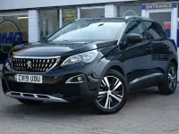 Used Peugeot 3008 Allure 131 HP (96 kW) 2019 Black Hatchback