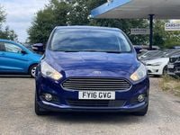 Used Ford S-MAX Zetec 150 HP (110 kW) 2016 Blue MPV