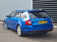 Used Skoda Octavia vRS 2013 Blue Estate