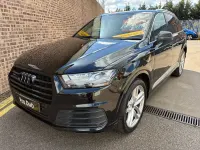 Used Audi Q7 S-Line 218 HP (160 kW) 2017 Black SUV