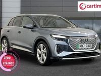 Used Audi Q4 e-tron S-Line 150 kW (204 HP) 2022 Blue SUV