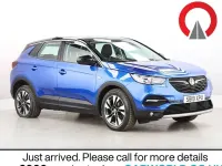 Used Vauxhall Grandland X Sport 130 HP (95 kW) 2019 Blue SUV