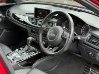 Used Audi A6 Black Edition 320 HP (235 kW) 2015 Red Estate