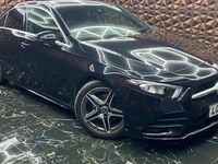 Used Mercedes A180 AMG line 136 HP (100 kW) 2020 Black Sedan