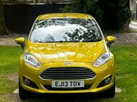 Used Ford Fiesta Titanium X 105 HP (77 kW) 2013 Yellow Hatchback