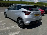 Used Nissan Micra Acenta 90 HP (66 kW) 2018 Silver Hatchback