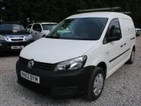 Used VW Caddy Maxi 102 HP (75 kW) 2012 White MPV