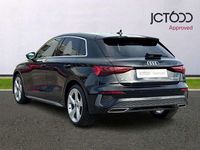 Used Audi A3 S-Line 108 HP (79 kW) 2022 Black Sedan