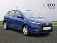 Used Dacia Sandero Comfort 90 HP (66 kW) 2022 Blue Hatchback