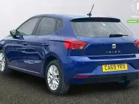 Używany Seat Ibiza SE Technology 95 KM (69 kW) 2020 Niebieski Hatchback