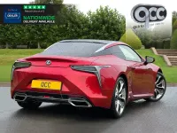 Begagnad Lexus LC 500 Sport Line 2018 Röd Sportkupé