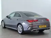 Used Mercedes CLA200 AMG line 163 HP (119 kW) 2019 Grey Coupe