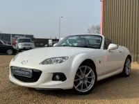 Usado Mazda MX5 Inclusive 160 CV (117 kW) 2014 Blanco Descapotable