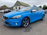 Used Volvo V40 R-Design 115 HP (84 kW) 2014 Blue Hatchback