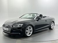Used Audi A5 Cabriolet S-Line 252 HP (185 kW) 2017 Black Cabriolet
