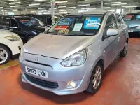 Used Mitsubishi Mirage 79 HP (58 kW) 2013 Silver Hatchback
