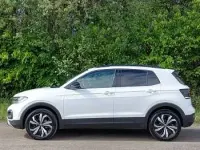 Used VW T-Cross Black Edition 110 HP (80 kW) 2024 White SUV
