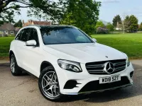 Used Mercedes GLC220 AMG Line Premium 170 HP (125 kW) 2018 White SUV