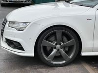 Used Audi A7 Black Edition 2014 White Hatchback