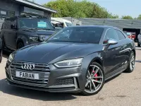 Used Audi S5 Comfort 354 HP (260 kW) 2018 Grey Coupe