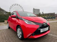 Used Toyota Aygo X-play 69 HP (50 kW) 2016 Red Hatchback