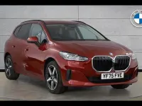 Used BMW 220 Active Tourer Sport Line 168 HP (123 kW) 2025 Fire red MPV