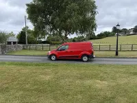 Used Ford Transit 100 HP (73 kW) 2018 Red Van