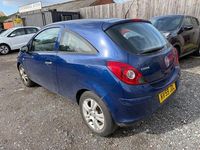 Used Vauxhall Corsa Active 80 HP (58 kW) 2009 Blue Hatchback