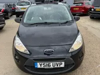 Used Ford Ka Zetec 69 HP (50 kW) 2016 Black Hatchback