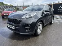 Used Kia Sportage 114 HP (83 kW) 2016 Black SUV