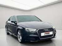 Used Audi A3 S-Line 116 HP (85 kW) 2019 Black Sedan