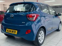 Used Hyundai i10 Premium 87 HP (63 kW) 2014 Blue Hatchback