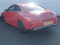Used Mercedes CLA200 AMG line 163 HP (119 kW) 2019 Red Sedan