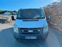 used Ford Transit D/Cab TDCi 100ps CAGE TIPPER FLATBED NEW MOT AND NO VAT