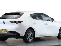Used Mazda 3 Luxury 2019 White Hatchback