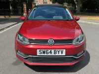 Used VW Polo SEL 2014 Red Hatchback