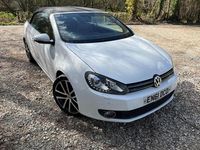 Used VW Golf Cabriolet GT 2012 White Cabriolet