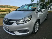 Used Vauxhall Zafira Design Edition 140 HP (102 kW) 2016 Silver MPV