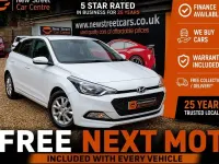 Used Hyundai i20 SE 84 HP (61 kW) 2017 White Hatchback