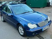 Used Mercedes C180 Elegance 2003 Blue Sedan