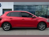 Used VW Polo R-line 110 HP (80 kW) 2024 Kings red premium metallic Hatchback