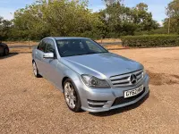 Used Mercedes C250 AMG 2012 Silver Sedan