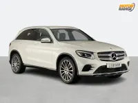 Used Mercedes GLC220 AMG line 170 HP (125 kW) 2018 White SUV