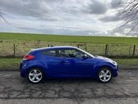 Used Hyundai Veloster 2012 Blue Hatchback