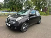 Usado Nissan Micra Visia 65 CV (47 kW) 2010 Negro Utilitario