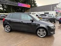 Used Skoda Fabia 105 HP (77 kW) 2014 Black Hatchback