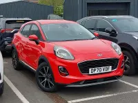 Second-hand Ford Puma Titanium 125 CP (91 kW) 2020 Roșu SUV